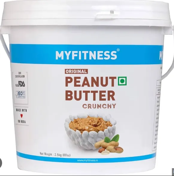 MYFITNESS Peanut butter 2.5kg (chrunchy)